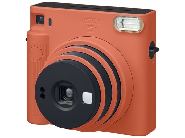 Fujifilm Instax Square SQ1, 62 x 62 mm, Oransje, 86 x 72 mm, 0.3 x 0.5 m, Automatisk, 0,3 - 2,2 m