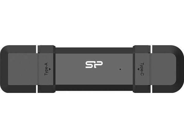 Silicon Power Marvel Xtreme DS72 - USB-flashstasjon - 500 GB - USB 3.1 Gen 2 / USB-C 3.2 Gen 2 - svart