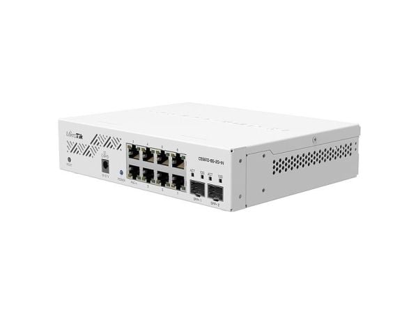 Mikrotik CSS610-8G-2S+IN, Gigabit Ethernet (10/100/1000), Strömförsörjning via Ethernet (PoE) stöd