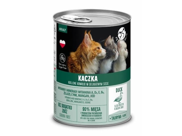 Pet Republic PetRepublic biter i saus med reker 400g for katter