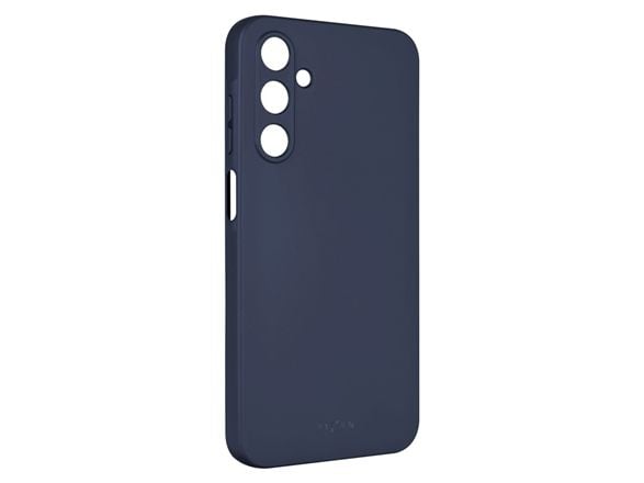 Fixed Story - Baksidedeksel for mobiltelefon - bløt gummi - blå - for Samsung Galaxy A25