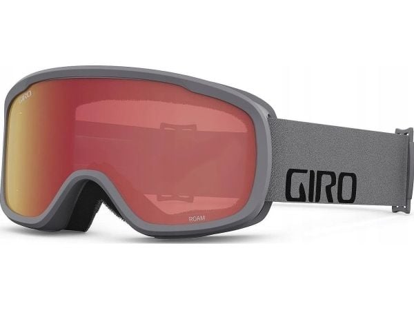 Giro GIRO ROAM GREY WORDMARK vinterbriller (AMBER SCARLET linse 39 % S2 + GUL 77 % S1) (NY 2023/2024)