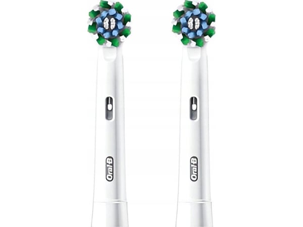 Oral-B Pro Cross Action tandborsthuvuden, vita (2 st.)