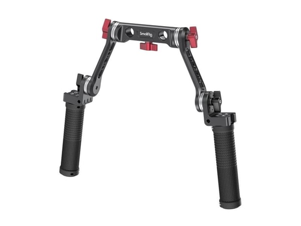 SmallRig 2002D, Håndtak, Sort, Rød, Aluminium, Gummi, Rustfritt stål, 1/4-20", 330 mm, 32 mm