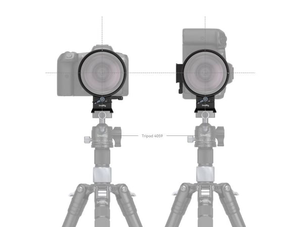 SmallRig 4300, Monteringsplate, Sort, 1/4-20, 3/8-16", M4, China, Canon EOS R5 / R5C / R6 / R6 Mark II