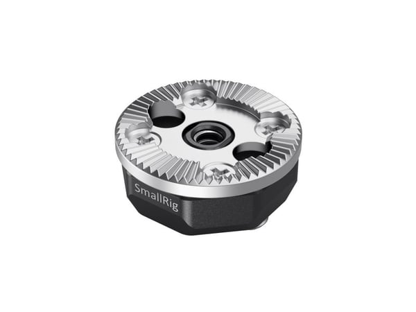 SmallRig SAP2804, Håndhjuladapter, Sort, Sølv, Aluminium, 1/4-20", BMPCC 4k/6k, 31,8 mm