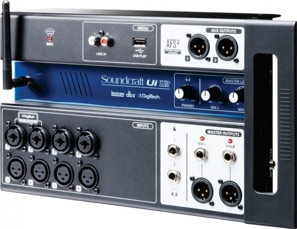Soundcraft Ui12 - digital nettverksmikser Soundcraft Ui12 - digital nettverksmikser