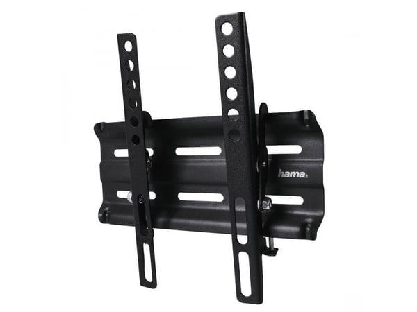 Hama - Monteringssett (veggmontering) - Smal - for TV - stålplate - svart - skjermstørrelse: 19"-48"
