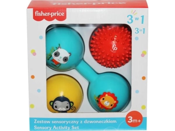 Epee sensorisk sett med bjelle 3-i-1 Fisher Price