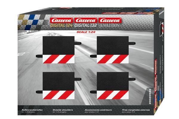 Carrera kant for rett 1/3 4 stk. (GCX3411)