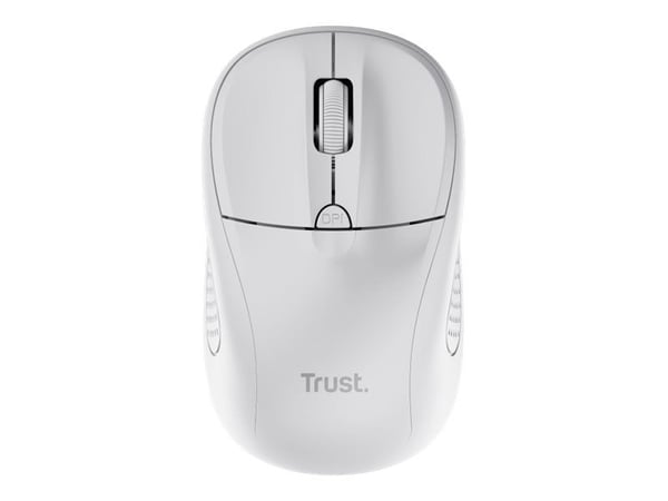 Trust Primo, Molempikätinen, Optinen, Langaton RF, 1600 DPI, Valkoinen