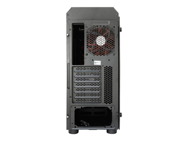 Chieftec Gamer Series SCORPION II - Tower - ATX - sidepanel med vindu (herdet glass) - ingen strømforsyning (ATX) - svart - USB/lyd