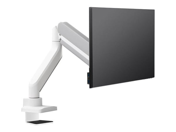 Neomounts DS70-450WH1 - Monteringssett (leddarm, maljeklemme, topfix-klemme) - full bevegelse - for LCD-skjerm - hvit - skjermstørrelse: 17"-42" - ...