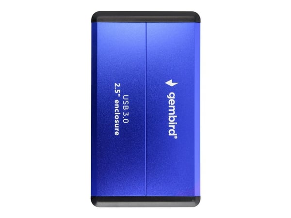 Gembird EE2-U3S-2-B, HDD-kotelo, 2.5", SATA, USB-liitettävyys, Sininen