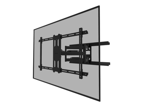 Neomounts WL40S-850BL18 - Monteringssett (VESA-plate, veggplate, dekorativt deksel, brakettadapter, kabeldekke) - for LCD-skjerm