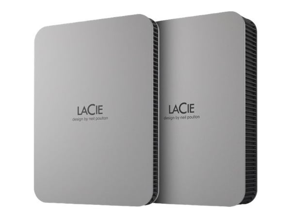 LaCie Mobile Drive STLR4000400 - Apple Exclusive - kovalevy - salattu - 4 TB - ulkoinen (kannettava) - USB 3.2 Gen 1 (USB-C-liitin) - Self-Encrypti...