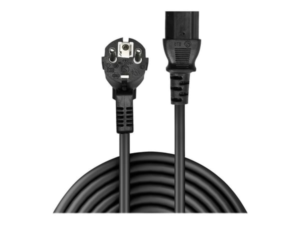 Lindy 30335, 2 m, Virtapistoke tyyppi F, C13 liitin, H05VV-F3G
