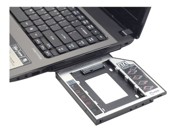 Gembird MF-95-01, 13,3 cm (5.25"), Ohjauspaneeli, 2.5", SATA, 127 mm, 130 mm