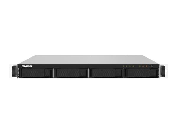 QNAP TS-432PXU - NAS-palvelin - 4 lokeroa - rackversio - SATA 6Gb/s - RAID 0, 1, 5, 6, 10, JBOD - RAM 2 GB - 2.5 Gigabit Ethernet / 10 Gigabit Ethe...