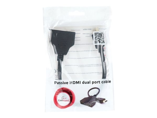 Cablexpert DSP-2PH4-04 - HDMI-jakaja - HDMI-liitin HDMI-vastaanottimeen - suojattu - passiivinen