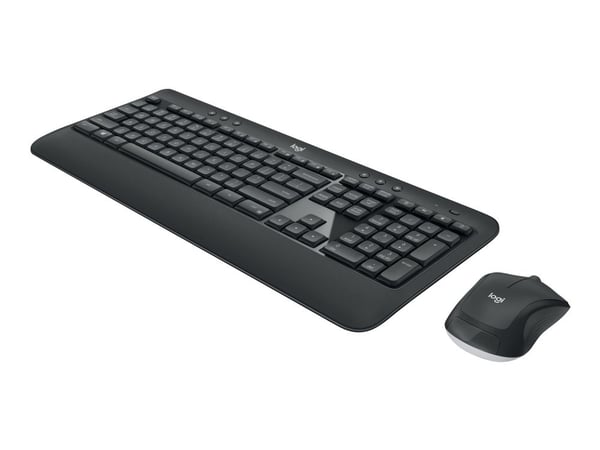 Logitech MK540 Advanced - Sats med tangentbord och mus - trådlös - 2.4 GHz - QWERTY - USA, internationellt