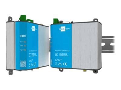 INSYS icom ECR LW300 - Trådløs ruter - WWAN 2-port svitsj - Modbus 2,4 GHz - DIN-skinnemonterbar, veggmonterbar