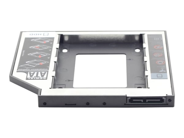 Gembird MF-95-01, 13,3 cm (5.25"), Ohjauspaneeli, 2.5", SATA, 127 mm, 130 mm
