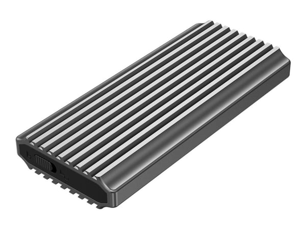 Gembird EE2280-U3C-03, SSD-kotelo, M.2, SATA, 10 Gbit/s, USB-liitettävyys, musta