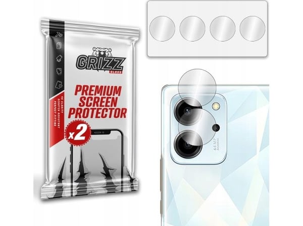Kameraglassbeskytter GrizzGlass HybridGlass til Honor 80 SE