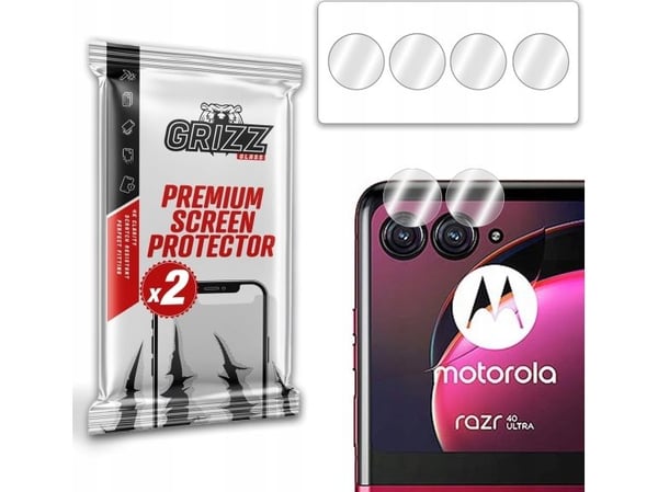 GrizzGlass Kameraglass GrizzGlass HybridGlasskamera Motorola Razr 40 Ultra