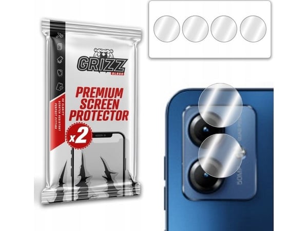 GrizzGlass beskyttelsesglass for GrizzGlass HybridGlass kamerabeskyttelse til Motorola Moto G14