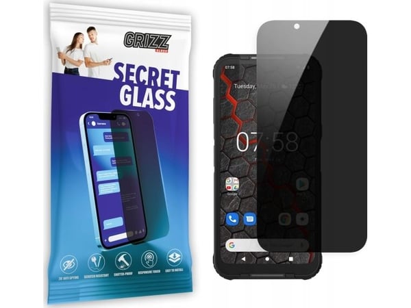 GrizzGlass SecretGlass personvernskjermbeskytter GrizzGlass MyPhone Hammer 3