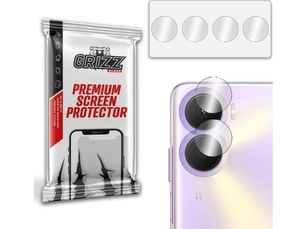 GrizzGlass hybridglass til kamera GrizzGlass Camera Honor Play 40 Plus