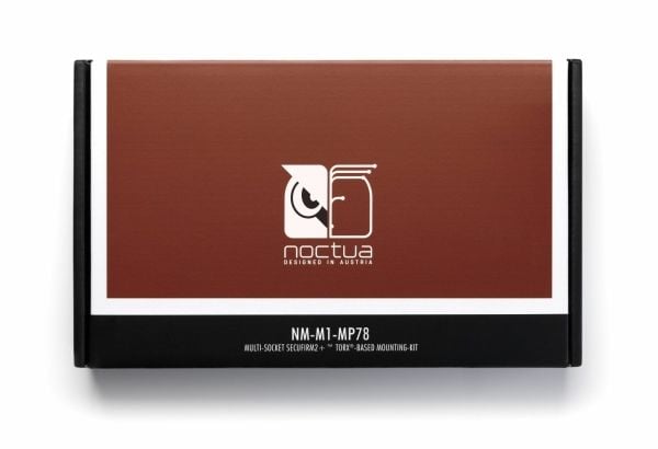 Noctua NM-M1-MP78, Monteringssats, Svart, Brun, Silver, LGA 1150 (uttag H3), LGA 1151 (uttag H4), LGA 1155 (Socket H2), LGA 1156 (Socket H), LGA 12...