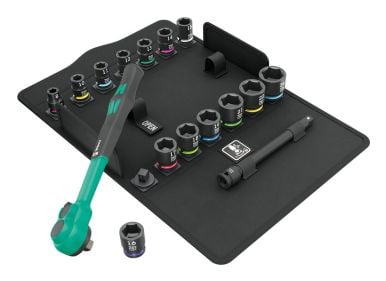 Wera 05005530001, 15 stykker, Sort, Grønn, Grønn, 1,81 kg