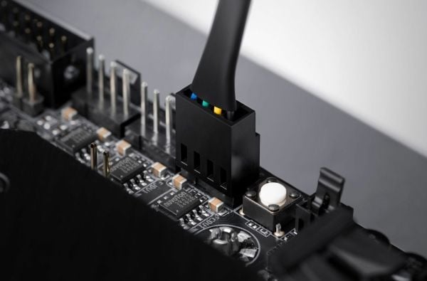 Noctua NA-SEC3, Kabelforlengelse, Sort, 3-pin + 4-pin, 4-pin, Hunkjønn, Hunkjønn