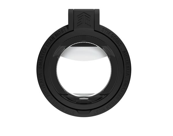 STM -936-327Y-02, Støttebein, Grå, ABS, Silikon, Apple, iPhone, 90 mm