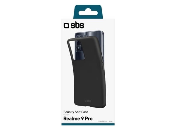 SBS TESENSRE9PK, Deksel, realme, Realme 9 Pro, 16,8 cm (6,6"), Sort