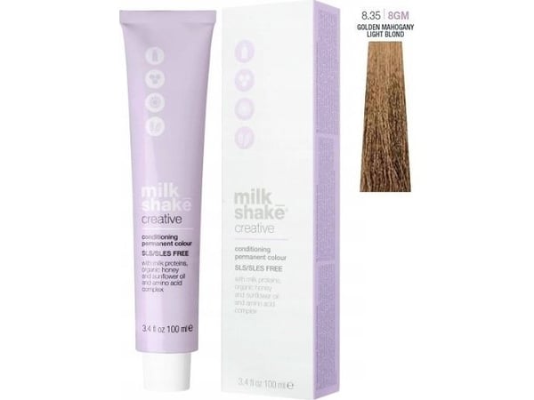 Milk Shake Creative Permanent Hårfarge 8.358GM Maui Mocha 100 ml (for kvinner)