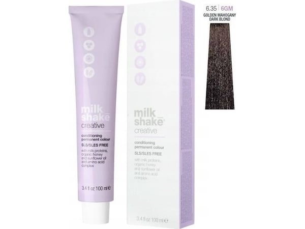 Milk Shake Creative Permanent Hair Dye 6.356GM Havana Roast 100 ml