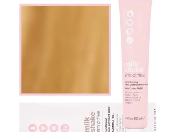 Milk Shake hårfarge, ammoniakkfri, semi-permanent 9.339GG veldig lys varm gylden blond 100 ml