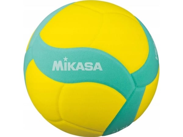 Kamuolys volleyball Mikasa geltona ir-rožinė VS220W (5)