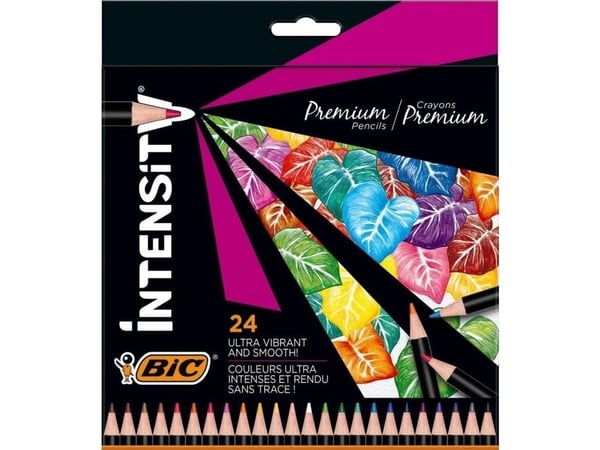 BIC Intensity, Multifärg, 24 styck