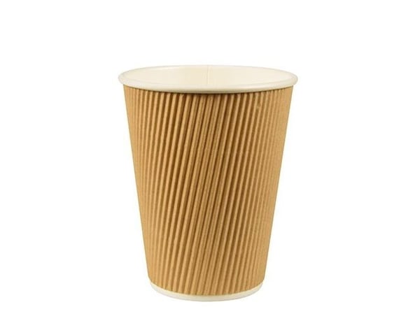 Papstar pure, 300 ml, Fotoark kartong, Brun, 0 - 90 °C, 9 cm, 110 mm