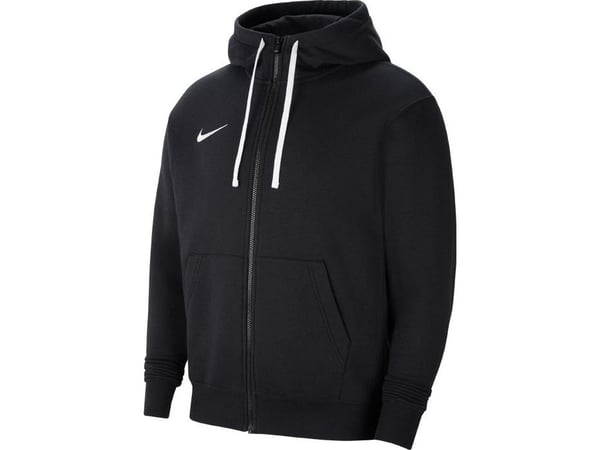 Barnebluse Nike Park 20 Fleece hettegenser med full glidelås svart CW6891 010 (XS)