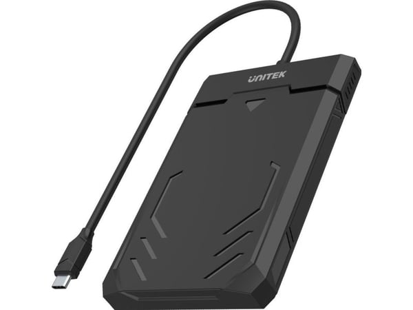 Unitek Pocket DiskGuard Raiden-kabinett 2,5" USB-C 5Gbps HDD/SSD SATA UASP