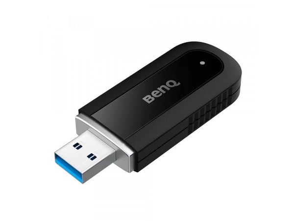 BenQ WD02AT - Nettverksadapter - USB 2.0 - 802.11ax, Bluetooth 5.2 - svart