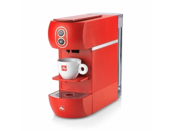 Illy 23522, Pod kaffe maskin, 1 l, Kaffe pute, 800 W, Rød
