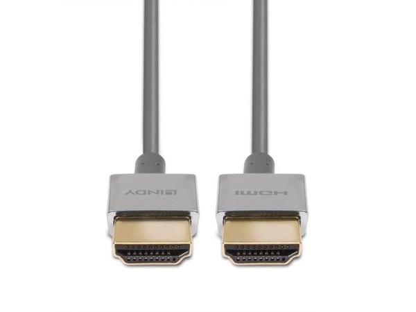 Lindy 36776, 1 m, HDMI Type A (Standard), HDMI Type A (Standard), 48 Gbit/sek., Hvit