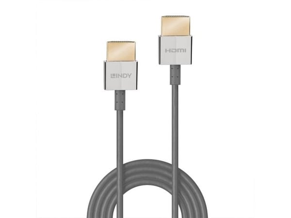 Lindy 36776, 1 m, HDMI Type A (Standard), HDMI Type A (Standard), 48 Gbit/sek., Hvit
